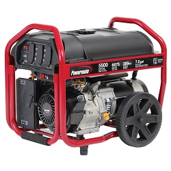 Coleman powermate deals 5500 watt generator