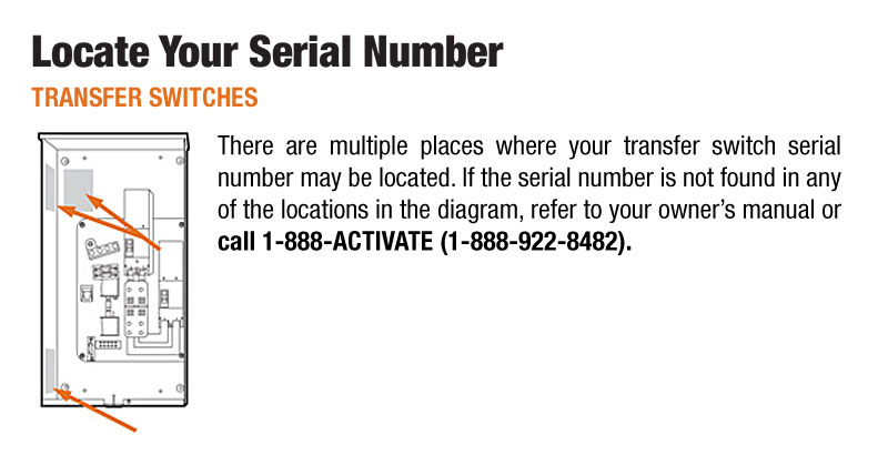 Generac Power Systems Find My Manual Parts List And Product Support